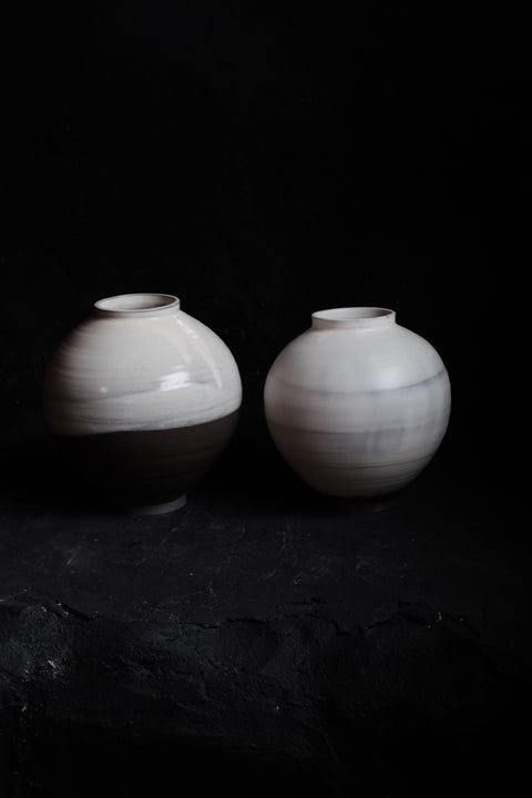 Window Store Moon Jars