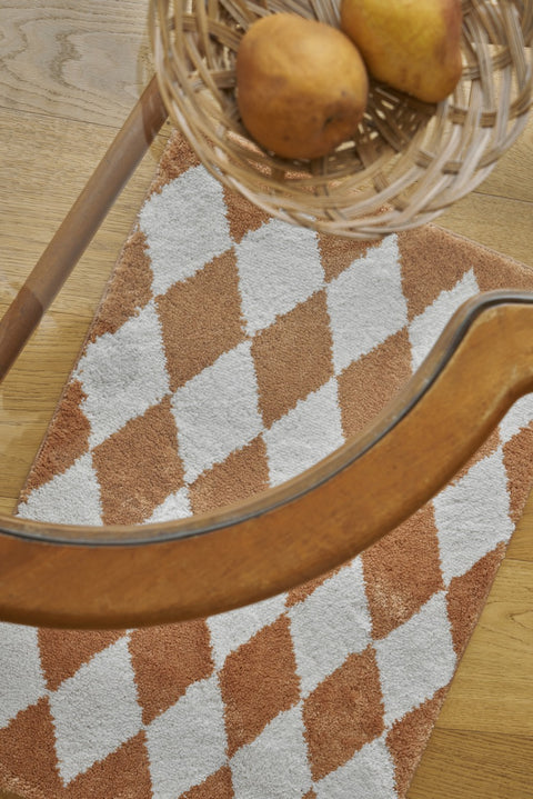 Rug (Argyle Peach)