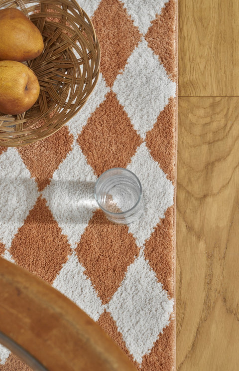 Rug (Argyle Peach)