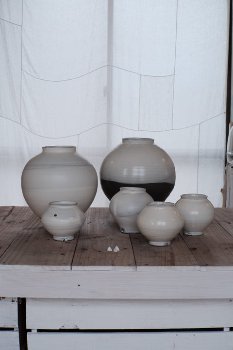 Window Store Moon Jars