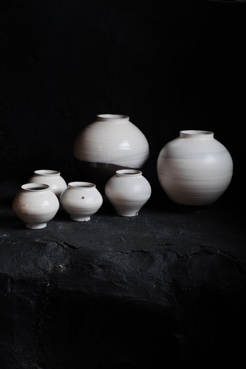 Window Store Moon Jars
