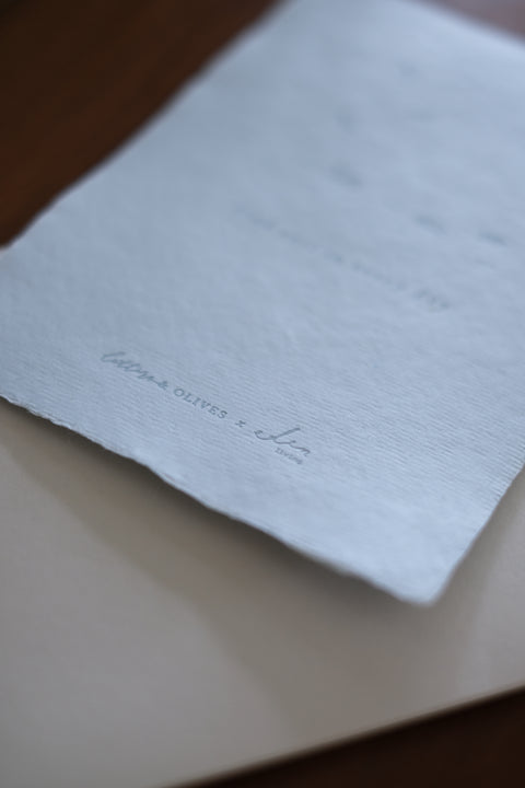 'Find Rest in Everyday' Letterpress Card